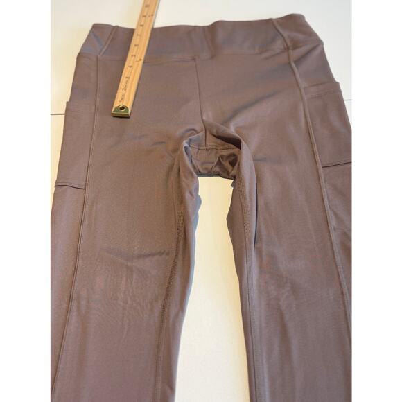 Victoria's Secret PINK Active Fleece Lined Pockets 7/8 Ankle Legging Sz L | NWOT - Picture 3 of 11